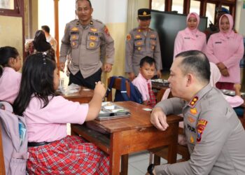 SPPG Polres Tulungagung 2 Gondang Distribusikan MBG 966 Porsi