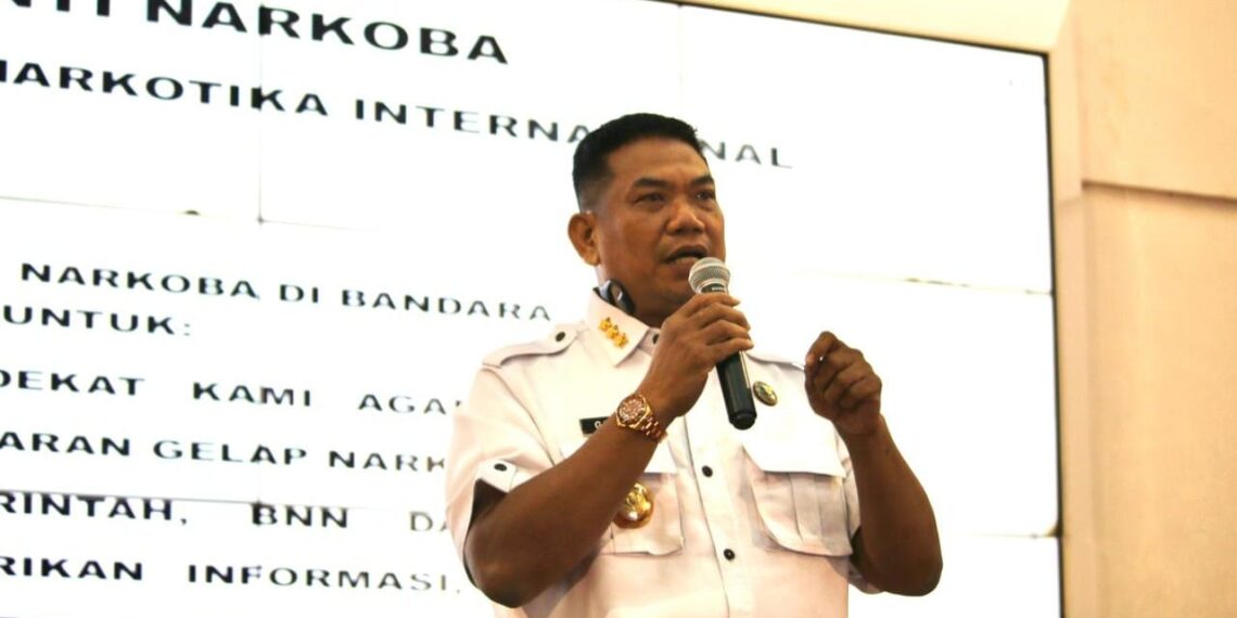 Bandara Juanda & BNN Sosialisasi Bahaya Narkoba 1 Kegiatan ini menyasar masyarakat & remaja desa sekitar bandara & lingkungan kerja. (foto: ist)