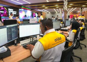 Trafik Indosat Melonjak Double Digit Selama Nataru