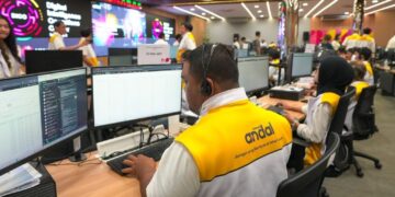 Trafik Indosat Melonjak Double Digit Selama Nataru