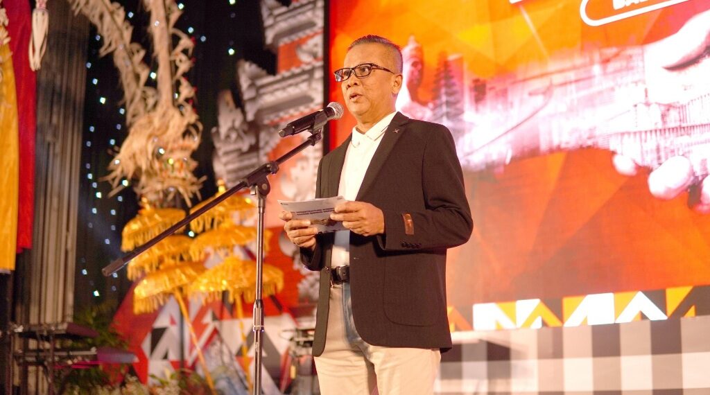 Dirut SIG, Indrieffouny Indra dalam SIG Infrastructure Summit di Renaissance Hotel Nusa Dua, Bali. (foto: ist)