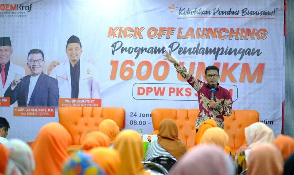 Dampingi 1.600 UMKM Selama Setahun Penuh, PKS Jatim: Intensif Selama Setahun 1 PKS Jatim saat dampingi UMKM Jatim