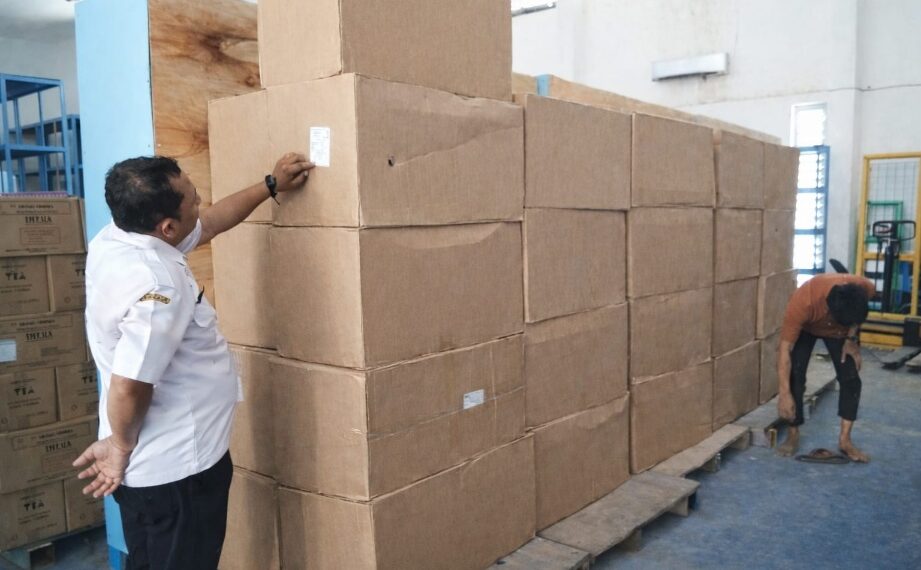 Banyuwangi Terima 60 Ribu Sachet Susu Pendamping Pasien TB Paru dari Kemenkes 1 Paket bantuan susu pendamping pasien TB Paru Banyuwangi