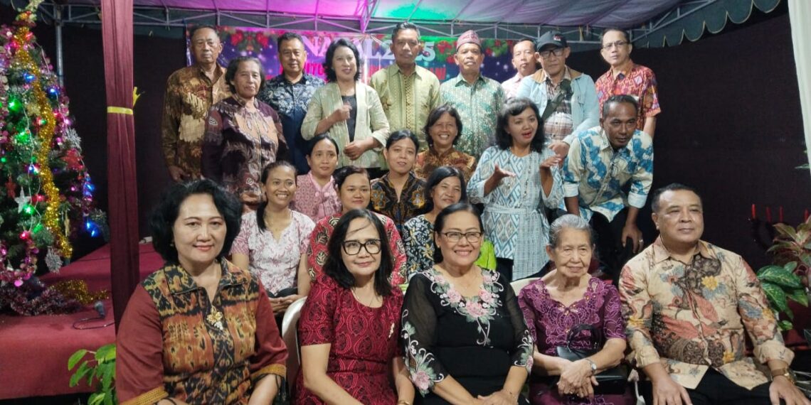 PWK Perum MBS desa Kalipecabean saat Peringati Natal