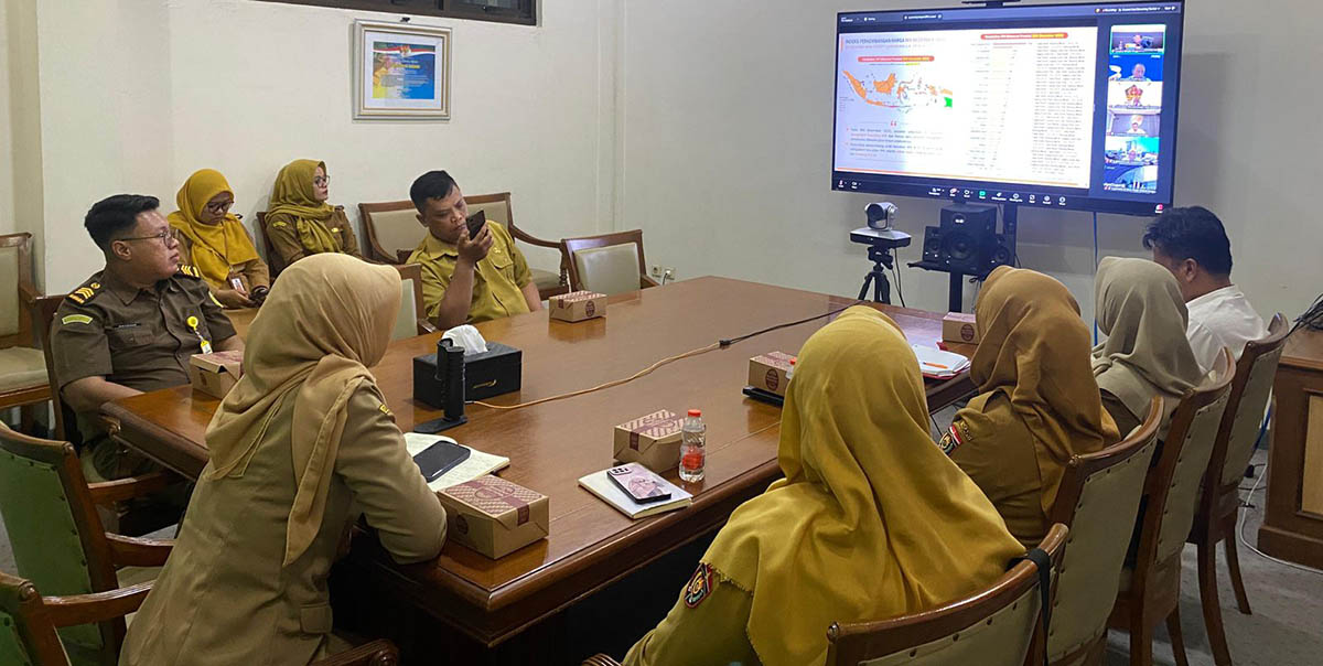 DPPTK Kabupaten Ngawi Hadiri Rapat Koordinasi Pengendalian Inflasi Daerah 2