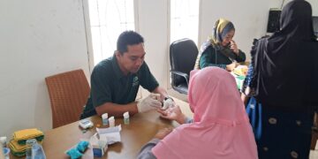 Komitmen Beri Manfaat Masyarakat, PT King Beton Nusantara Gelar Pemeriksaan Kesehatan Gratis