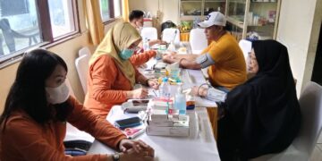 Aksi Sosial KWGe di HPN 2026 Diserbu Warga, dari Cek Kesehatan, Pemeriksaan Mata hingga Donor Darah