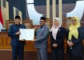 Tiga Raperda Non APBD 2026 Resmi Disahkan