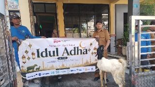 Sambut Idul Adha, BKMS dan Tenant JIIPE Bagikan Puluhan Hewan Kurban di Gresik
