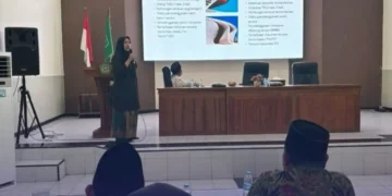 Sosialisasi PBG dan SLF, Dinas PU CKPP Banyuwangi Sasar Raudhatul Athfal dan Madrasah