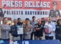 Polresta Banyuwangi Gagalkan Penyelundupan 2 Kilogram Sabu di Pelabuhan ASDP Ketapang
