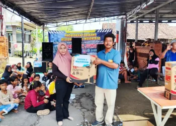 Hadiah 2 Kambing Semarakkan Bazar UMKM Mojokerto Raya di CFD Desa Kertosari