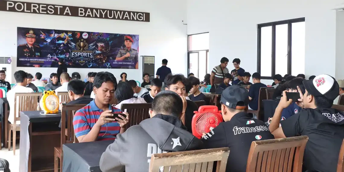 ⁠ ⁠Antusias para peserta E-Sport Tournament Kapolri Cup 2026