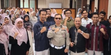 Polres Gresik Gandeng Guru Tanamkan Budaya Tertib Lalu Lintas Sejak Dini