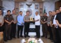 Silaturahmi ke Kejari, Kapolres Kediri Kota Tegaskan Komitmen Penegakan Hukum Presisi