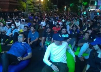Nobar Piala Dunia Spanyol Lawan Perancis, Kabag Umum Sekwan Jatim Ariful Jagokan Perancis Menang