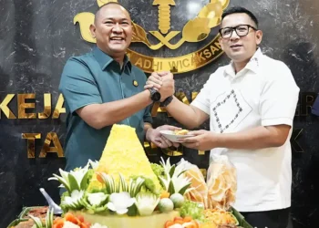 Hari Bhakti Adhyaksa ke 66 , Sekwan Jatim Ali Kuncoro Sowan ke Kejaksaan Harapkan Penegakan Hukum Humanis