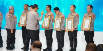 Inovasi ‘Nasi Cawuk’ Jadikan Polresta Banyuwangi Raih Penghargaan WBBM dan Pelayanan Prima Kategori A dari KemenPAN RB