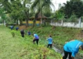 Ciptakan Banyuwangi ASRI, Korsda Cluring Giatkan Bersih-bersih Saluran Apur Sekunder