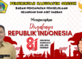 BPPKAD Kabupaten Gresik Mengucapkan, Dirgahayu Kemerdekaan Republik Indonesia ke-81