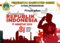 Dinas Pendidikan Kabupaten Gresik Mengucapkan, Dirgahayu Kemerdekaan Republik Indonesia ke-81
