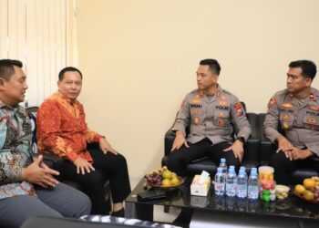 Bangun Kolaborasi Jaga Kamtibmas, DPRD Kab. Kediri Terima Kunjungan Kapolres Kediri Kota