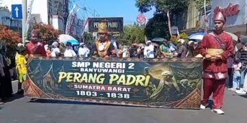 Karnaval Kebangsaan Banyuwangi, Tampilkan Pesona Nusantara Keberagaman Musik, Kostum dan Kreativitas