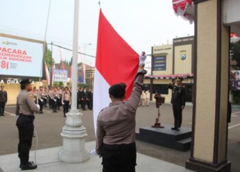 HUT ke-81 RI, Polres Kediri Kota Teguhkan Semangat Nasionalisme dan Pengabdian kepada Masyarakat