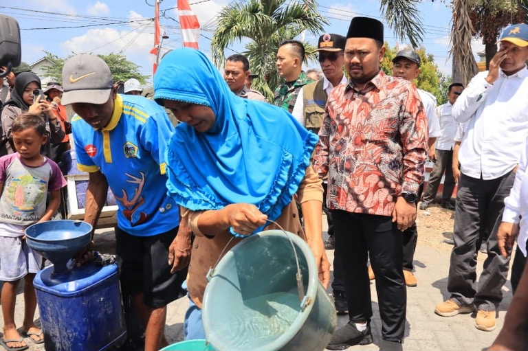 62 Desa di Gresik Berpotensi Kekurangan Air, Pemkab Siapkan 450 Tangki