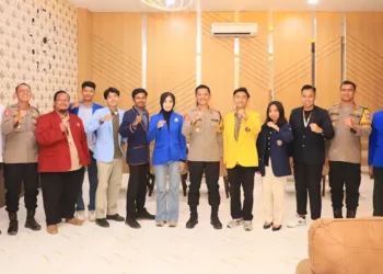 Kapolres Kediri Kota Ajak BEM Kediri Raya Jaga Kedamaian dan Kondusivitas Kota Kediri