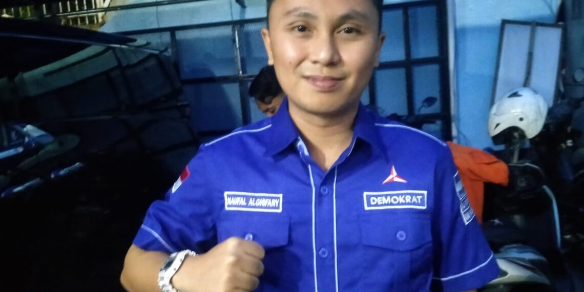 Ketua DPC Partai Demokrat Kabupaten Pasuruan Muhamad Naufal Alghifari