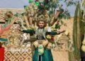 Bamboo Gintangan Attraction, Parade Kostum Berornamen Bambu Desain Seniman dan Pengrajin Lokal 6 Bamboo Gintangan Attraction, Parade Kostum Berornamen Bambu Desain Seniman dan Pengrajin Lokal