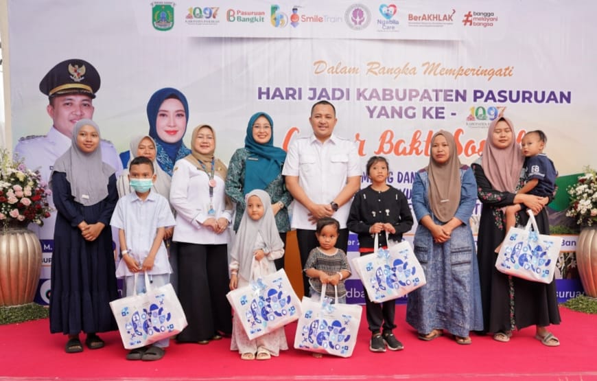 Sambut Hari Jadi Kabupaten Pasuruan ke-1097, RSUD Bangil Gelar Baksos Operasi Bibir Sumbing