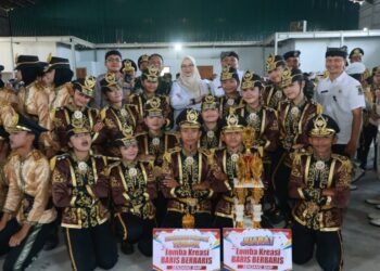 Wadah Penyaluran Bakat dan Kreativitas, Ribuan Pelajar di Banyuwangi Ikuti Lomba Kreasi Baris Berbaris