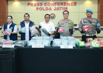 Ungkap 1.870 Kasus Narkoba, Polda Jatim Amankan 2.382 Tersangka