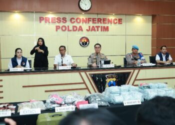 Subdit II Ditresnarkoba Polda Jatim Bongkar Peredaran Narkotika Etomidate, Seorang Tersangka Diamankan
