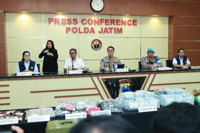 Subdit II Ditresnarkoba Polda Jatim Bongkar Peredaran Narkotika Etomidate, Seorang Tersangka Diamankan
