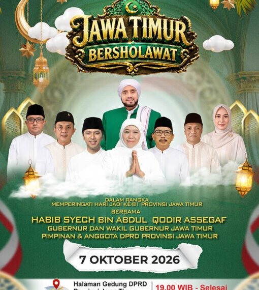 DPRD Jatim bersholawat